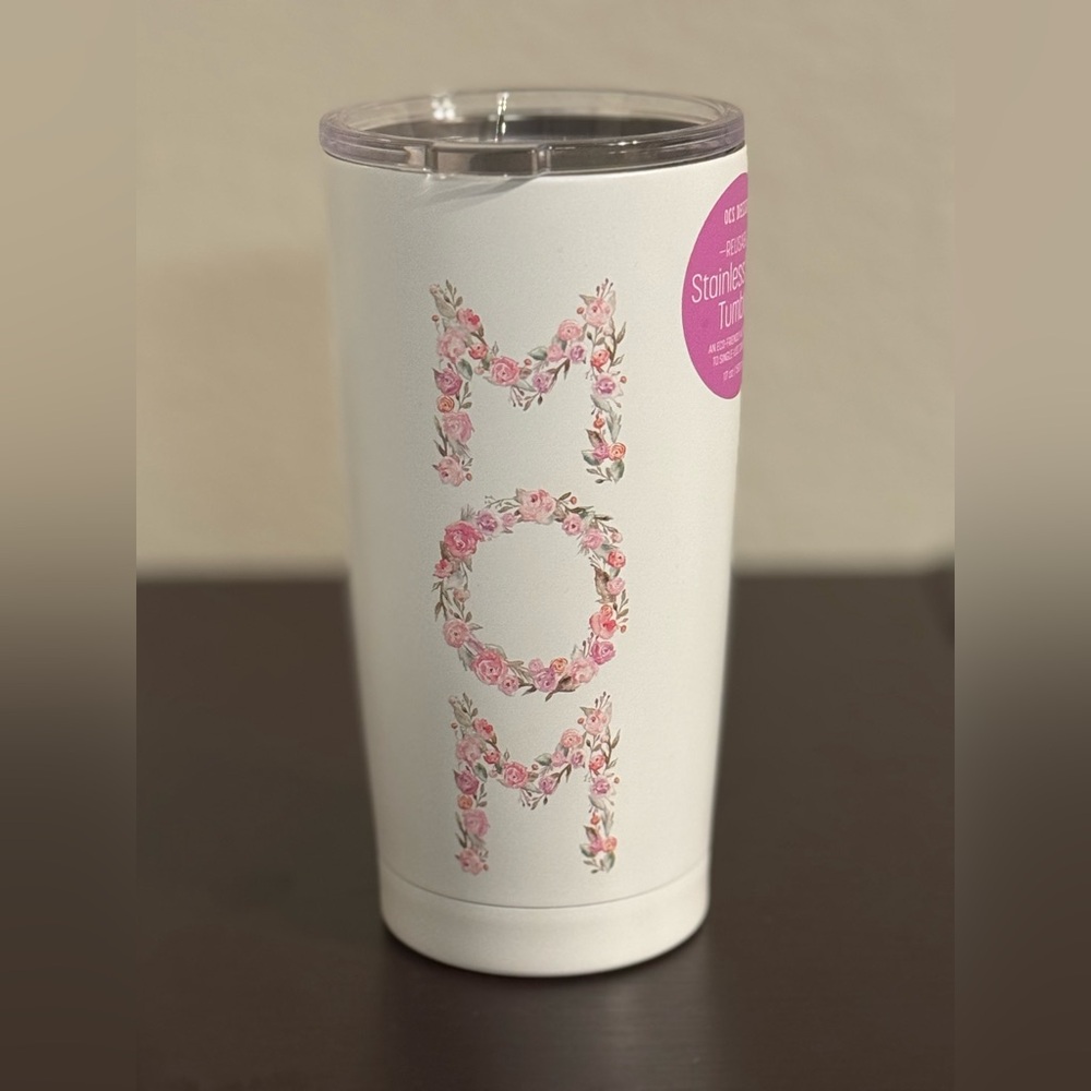 OCS Mom stainless steel tumbler